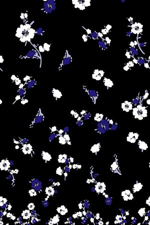 花朵印花花型图片