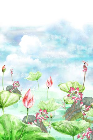 小碎花印花花型图片