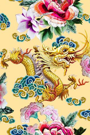 花卉印花花型图片