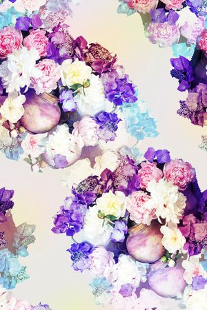 花朵印花花型图片