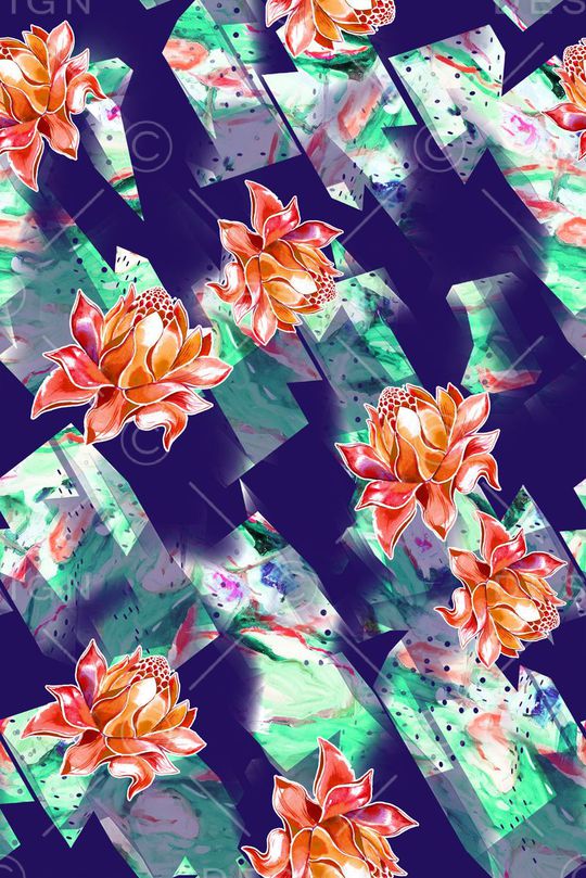 女装印花花型图片
