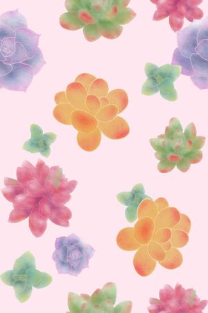 花卉印花花型图片