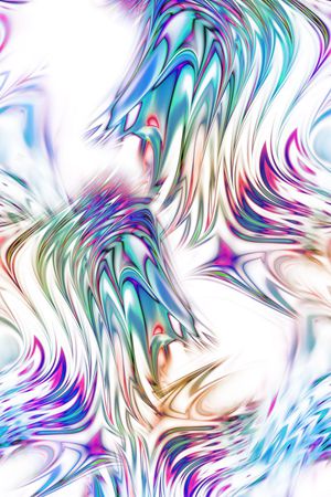 渐变印花花型图片
