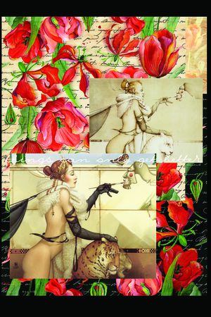 flowers印花花型图片
