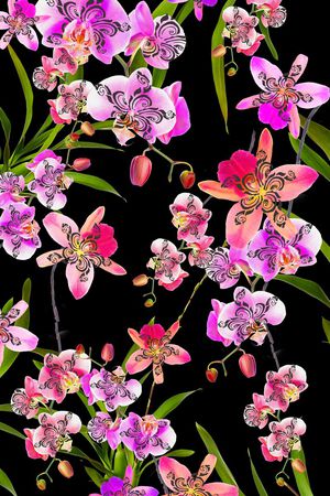 flower印花花型图片