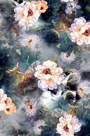 民族风印花花型图片