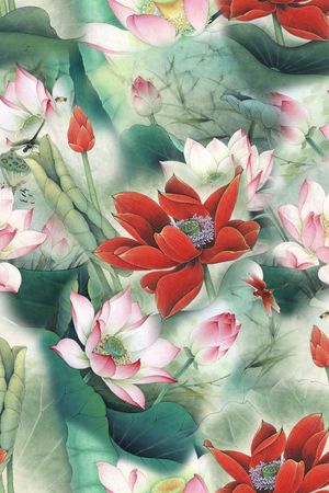 民族风印花花型图片