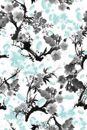 Chinese印花花型图片