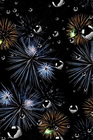星空宇宙印花花型图片