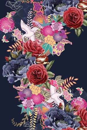 定位印花花型图片
