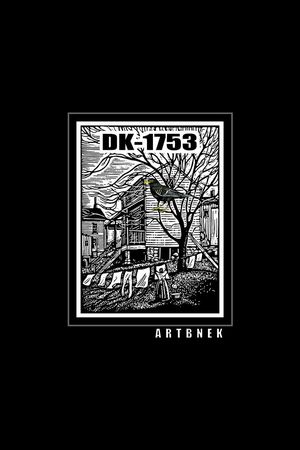 复古房子印花花型图片