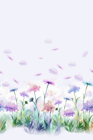 花卉印花花型图片