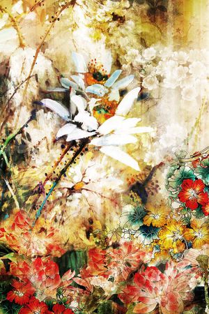 民族风印花花型图片
