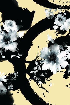 中国风印花花型图片