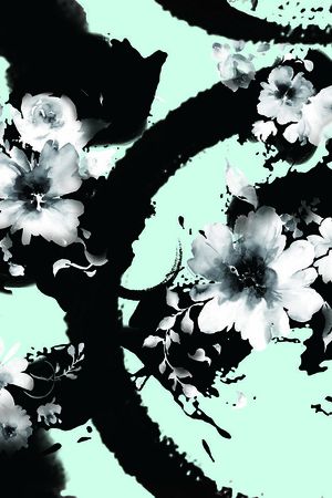 中国风印花花型图片
