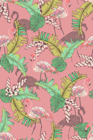 花鸟印花花型图片