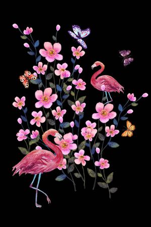 花卉印花花型图片