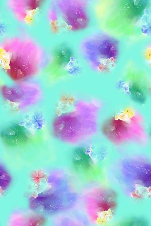 花朵印花花型图片