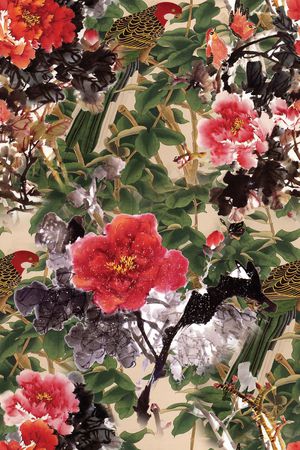 民族风印花花型图片