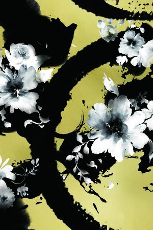 中国风印花花型图片