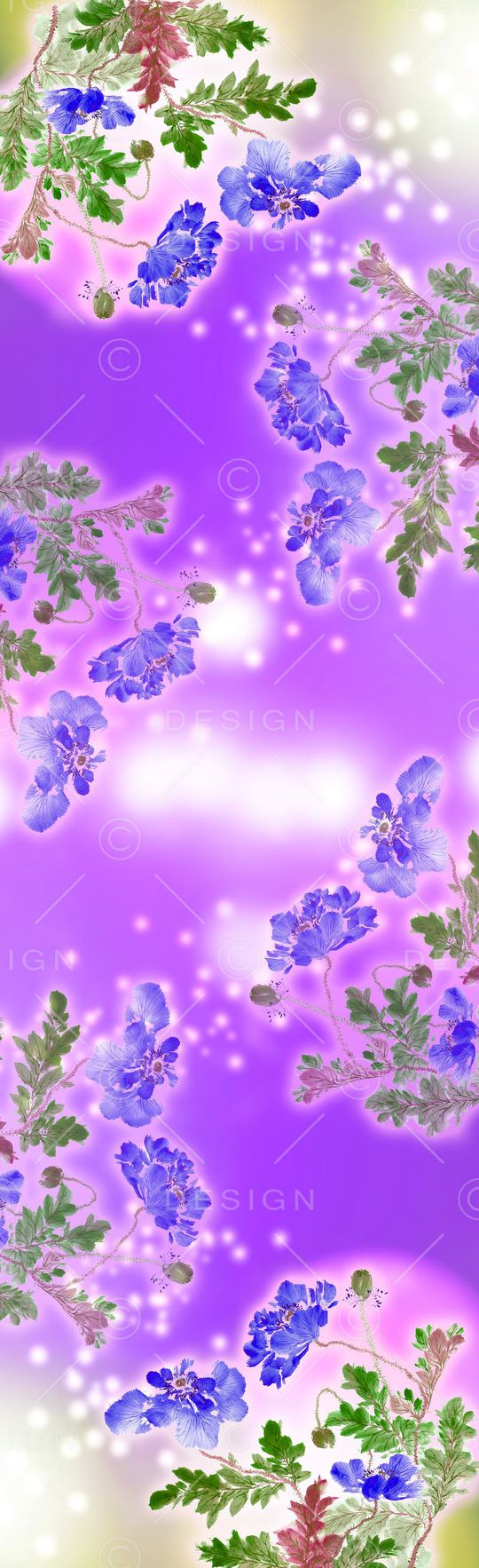 花卉印花花型图片