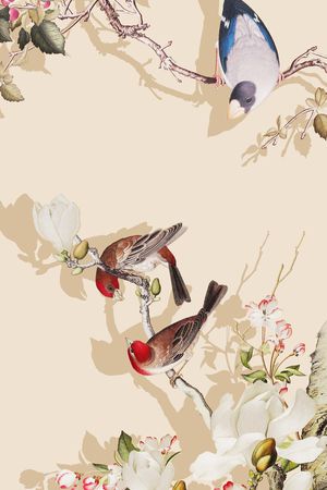 中国风印花花型图片