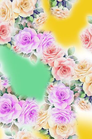 花卉印花花型图片