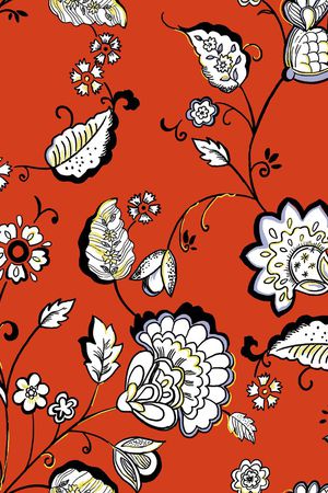 花卉印花花型图片