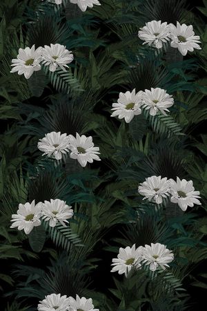 小碎花印花花型图片