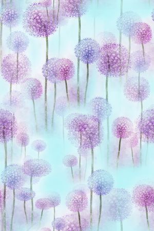 花朵印花花型图片