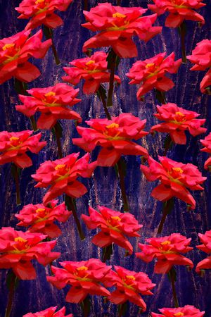 花朵印花花型图片