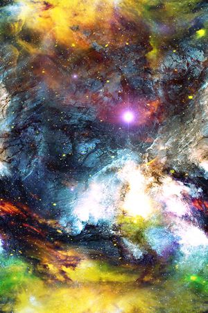 宇宙印花花型图片
