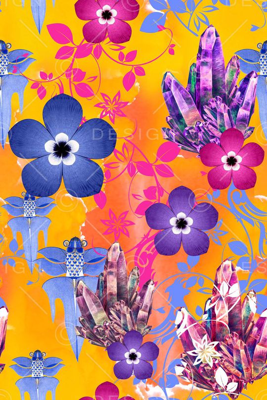 MAX-女装花卉印花花型图片