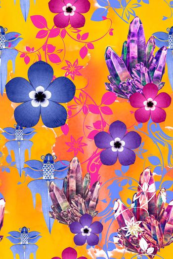 MAX-女装花卉印花花型图片