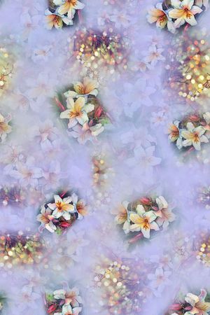花朵印花花型图片