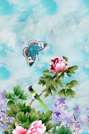 A.I.F时尚女装定位印花花型图片