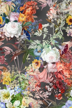 花卉印花花型图片