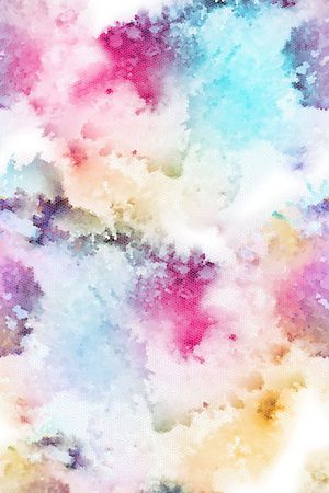 色块印花花型图片