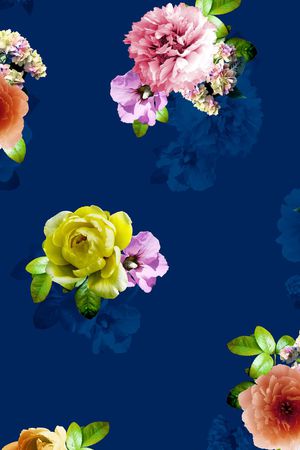 花朵印花花型图片