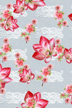 colorfull印花花型图片