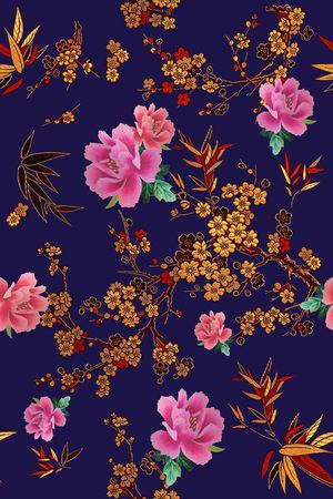民族风印花花型图片