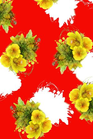 大牌印花花型图片