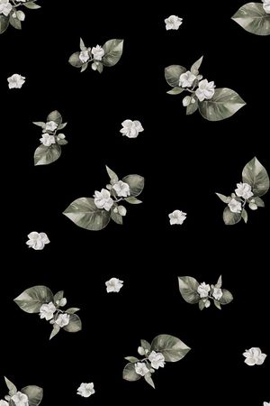 花卉印花花型图片