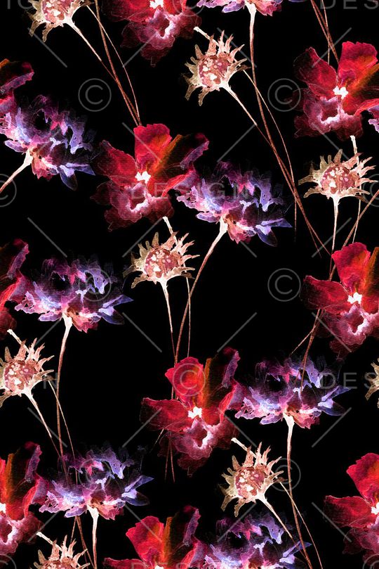 清爽印花花型图片