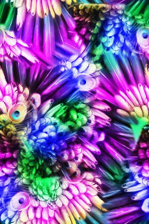 A.I.F时尚雪纺花型印花花型图片