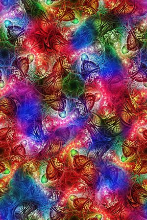 A.I.F时尚雪纺花型印花花型图片