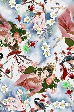 民族风印花花型图片