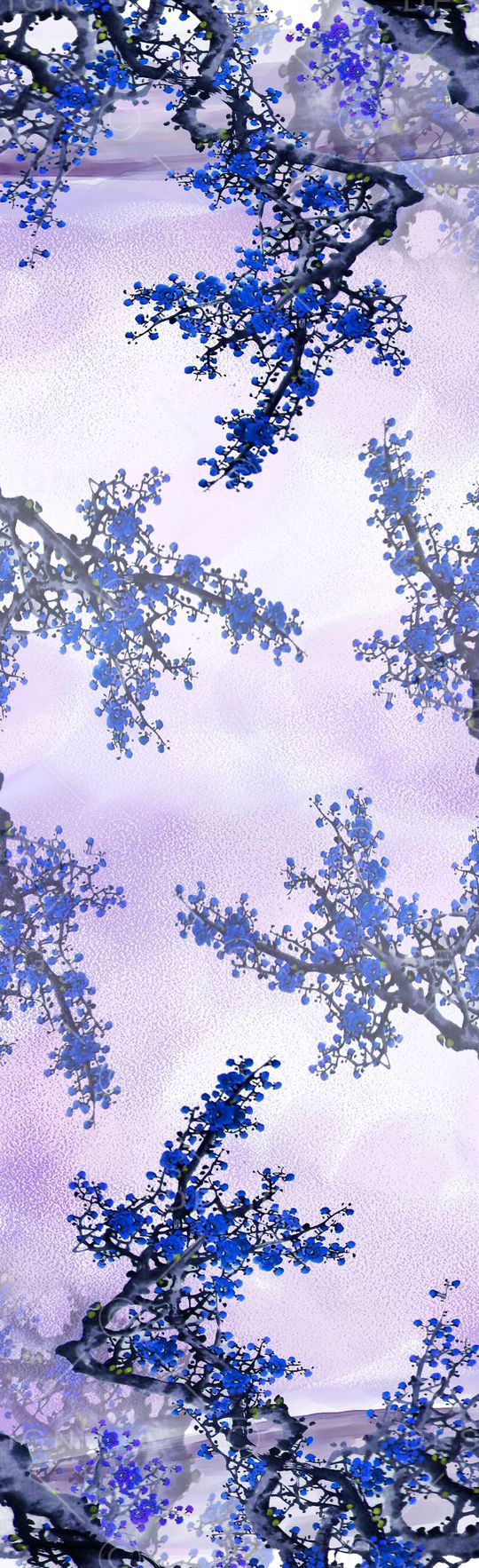 梅花印花花型图片