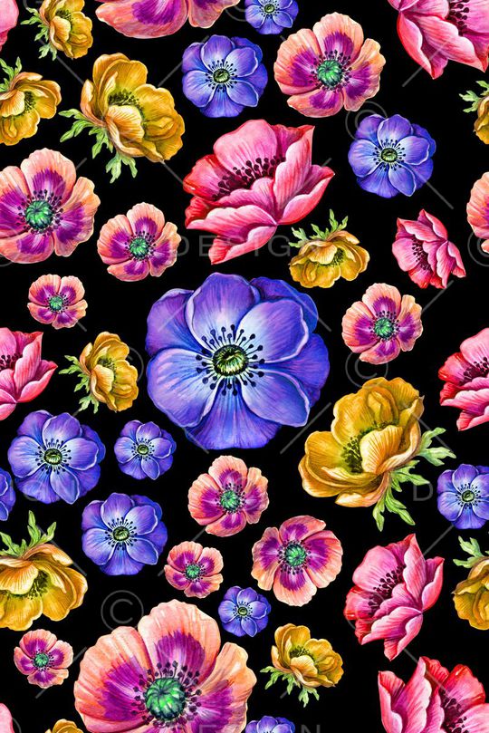 满版印花花型图片
