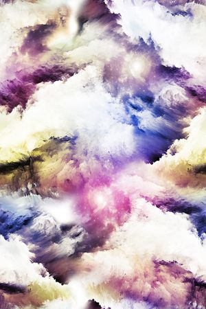 色块印花花型图片